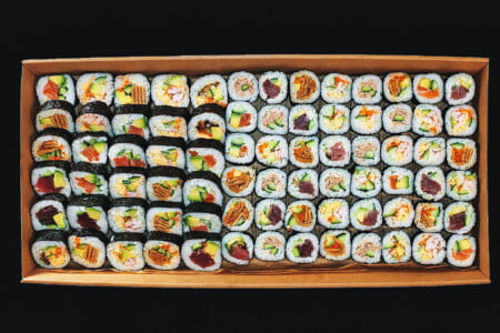 Assorted California Rolls Sushi Platter 2