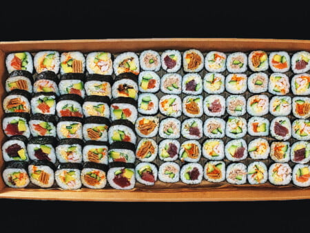 Assorted California Rolls Sushi Platter 2