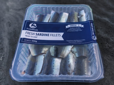 Local Australian Fresh Sardine Fillets