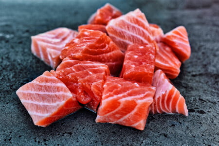 Salmon Diced 1/2 kilo 2