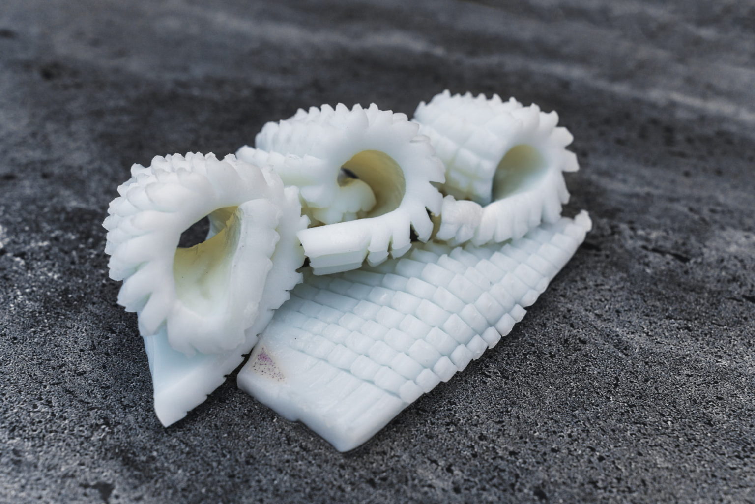 Local Australian Pineapple cut Squid Seafood Buy Local